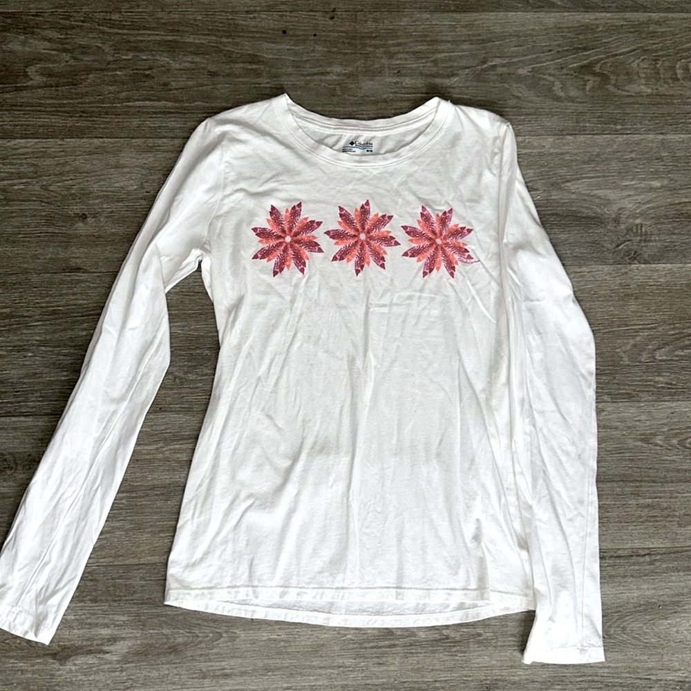 Columbia Shirt cotton M 🌸🌺🌸🌺